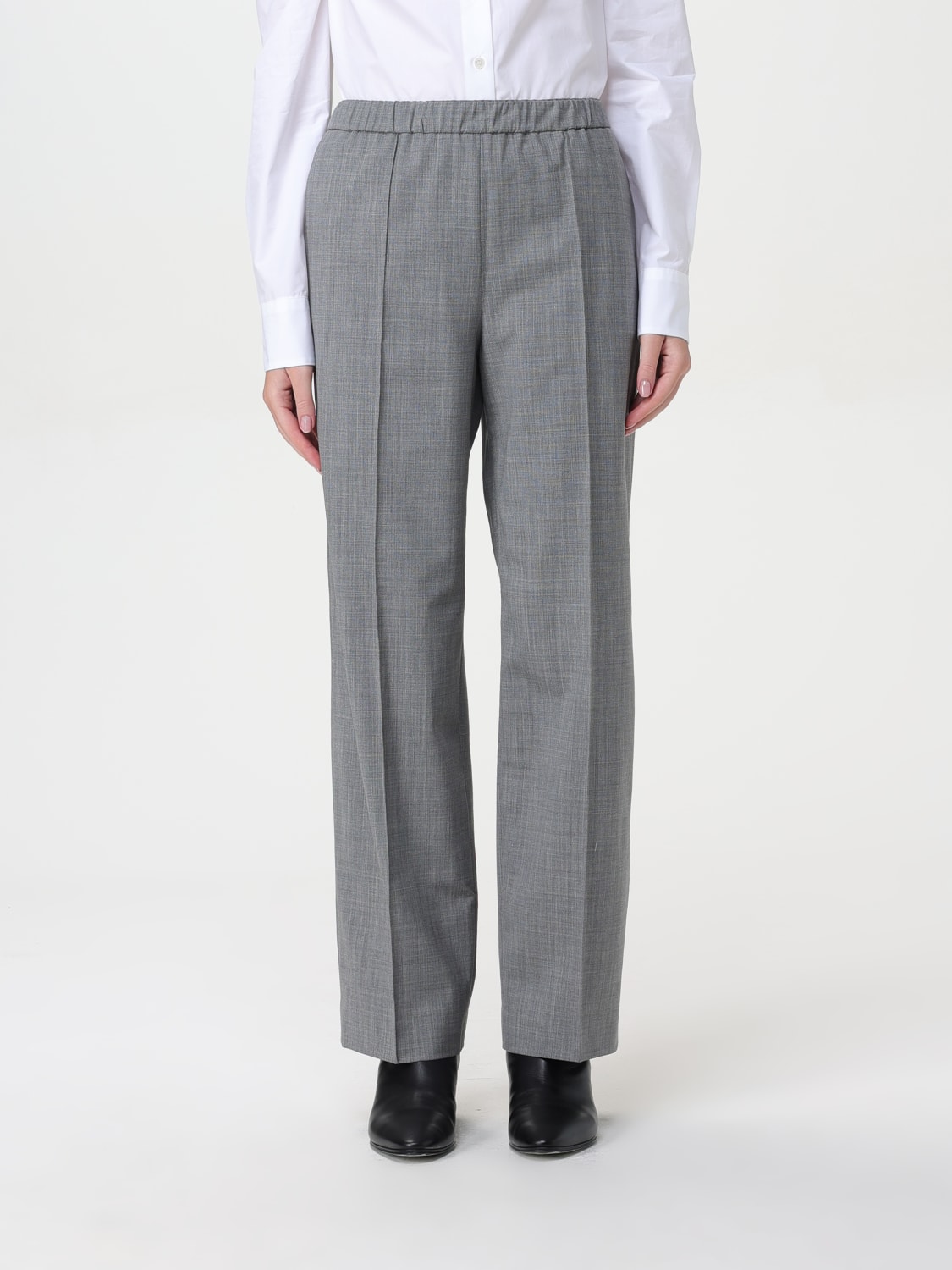 FABIANA FILIPPI PANTS: Pants woman Fabiana Filippi, Grey - Img 1