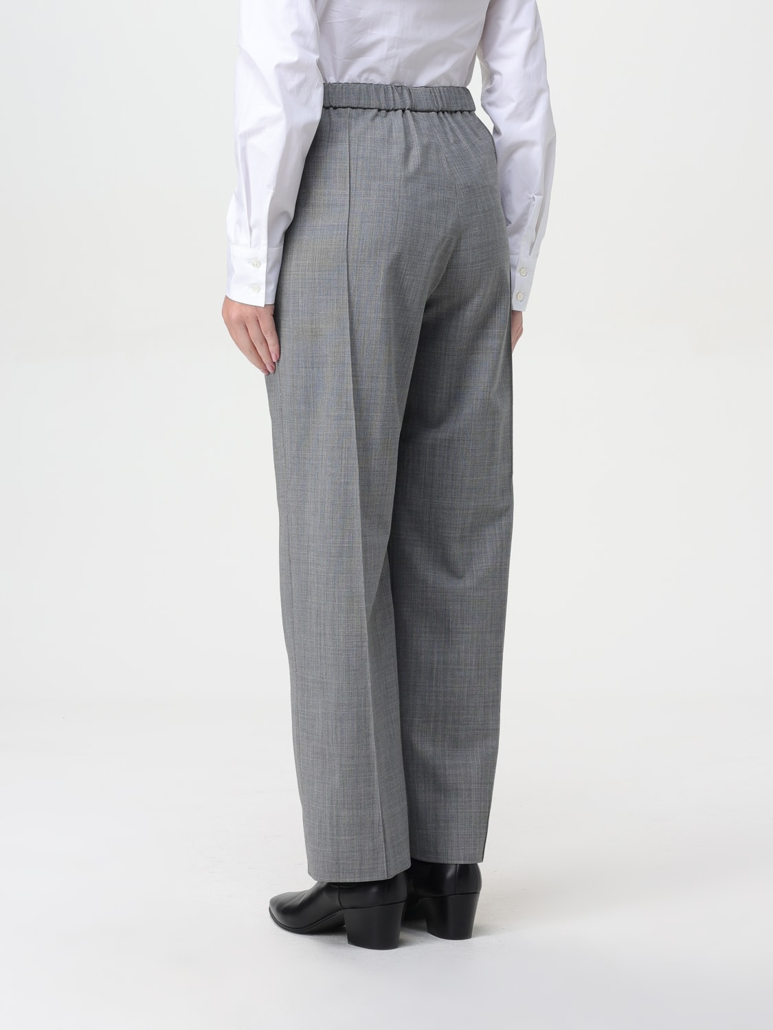 FABIANA FILIPPI PANTS: Pants woman Fabiana Filippi, Grey - Img 2