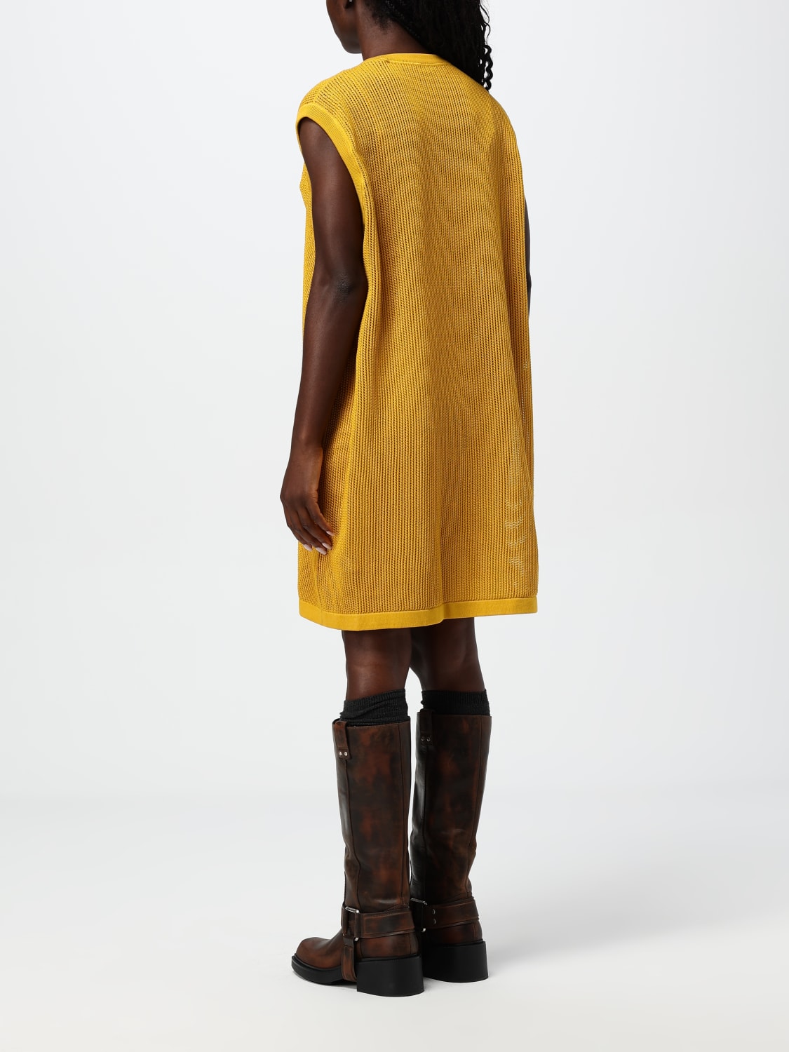 BURBERRY DRESS: Dress woman Burberry, Yellow - Img 2