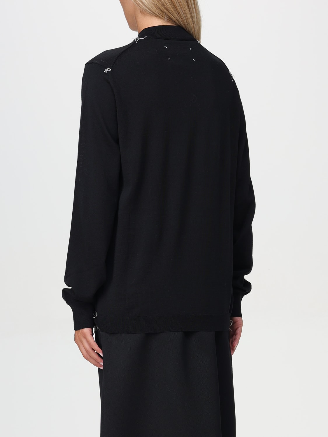 MAISON MARGIELA SWEATER: Sweater woman Maison Margiela, Black - Img 3