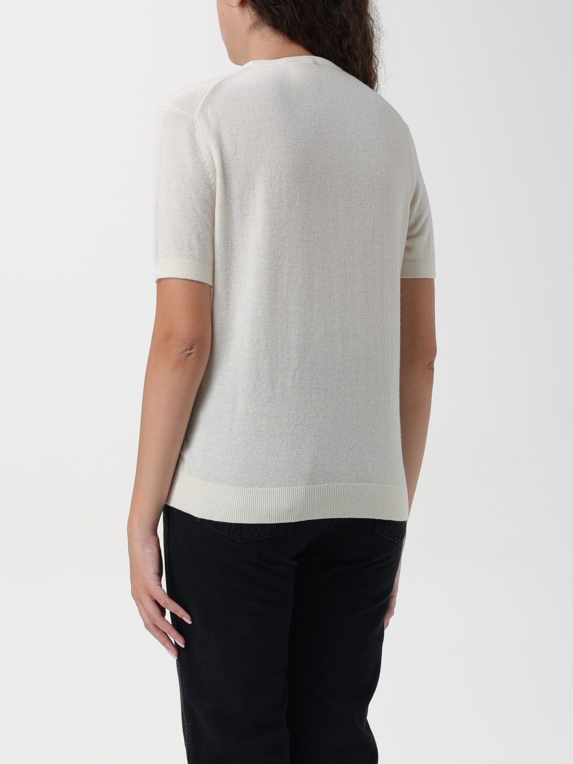 KHAITE SWEATER: Sweater woman Khaite, White - Img 3