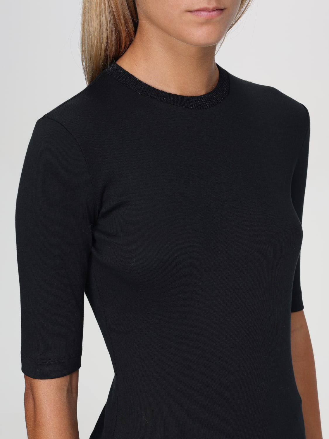 FABIANA FILIPPI T-SHIRT: T-shirt woman Fabiana Filippi, Black - Img 3