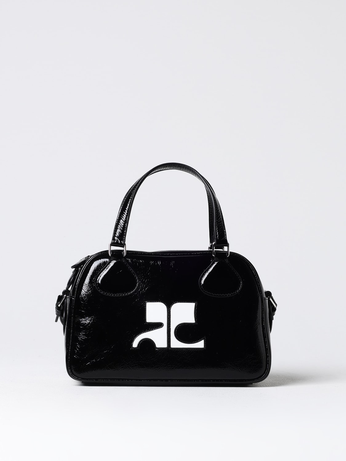 COURRÈGES HANDBAG: Shoulder bag woman CourrÈges, Black - Img 1