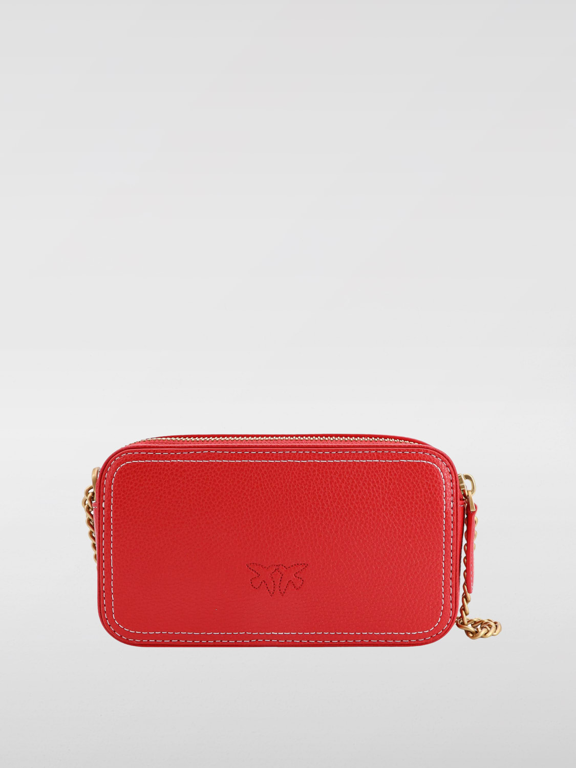 PINKO MINI SAC À MAIN: Sac porté épaule femme Pinko, Rouge - Img 2