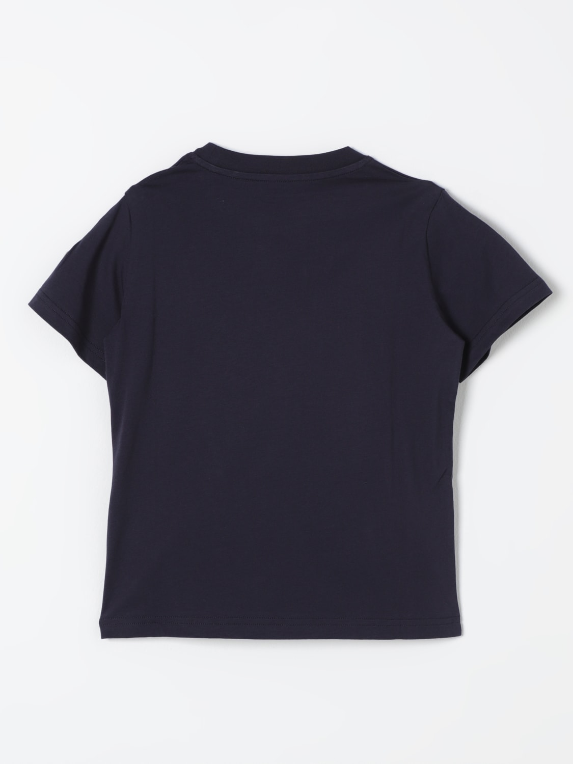 MONCLER T-SHIRT: T-shirt kids Moncler, Blue 1 - Img 2