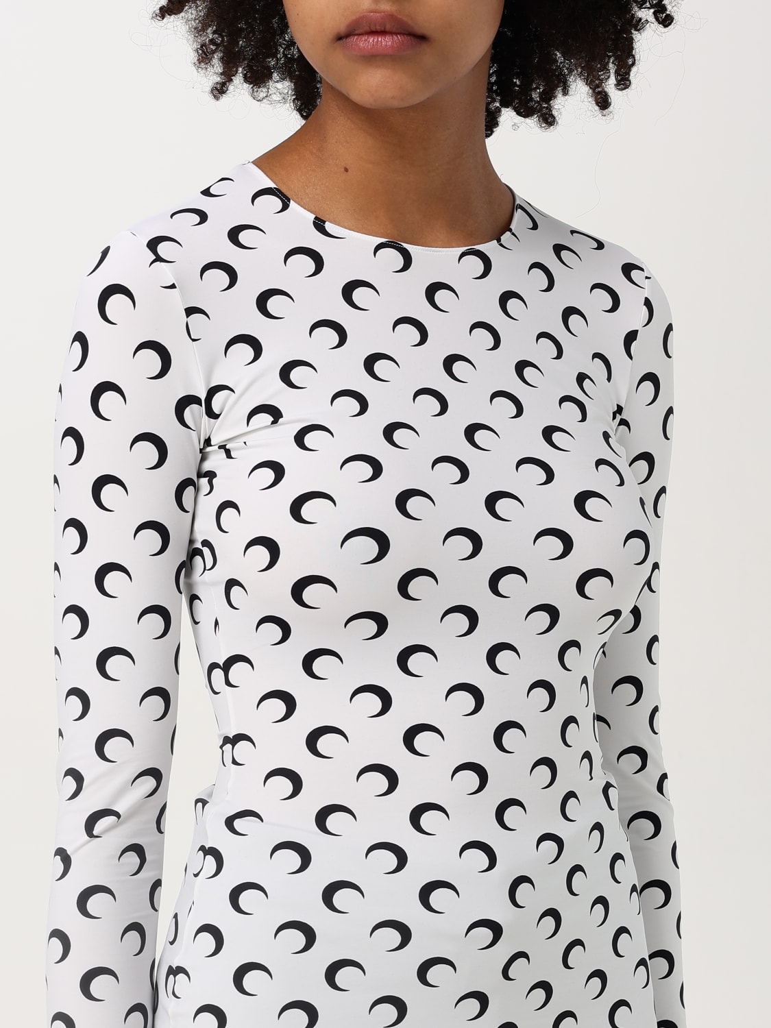 Marine Serre| (WTS006ACJER0001 IT99) MARINE SERRE: Top woman - White | Marine Serre top