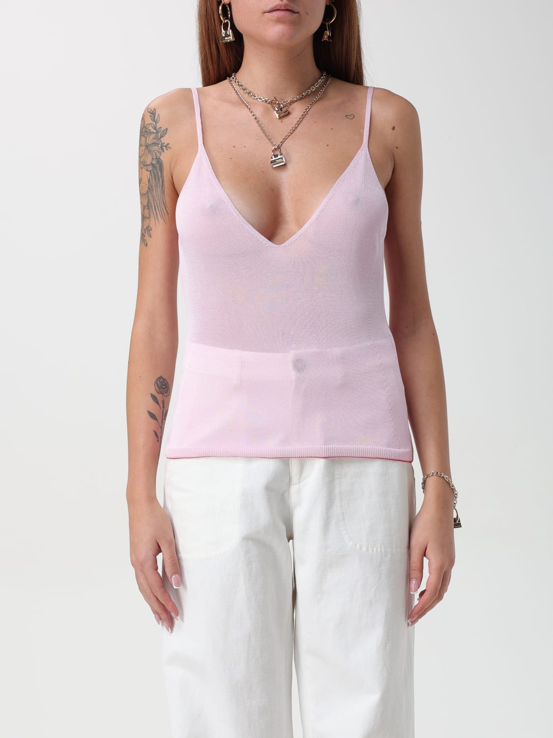 JACQUEMUS TOP: Top damen Jacquemus, Pink - Img 1