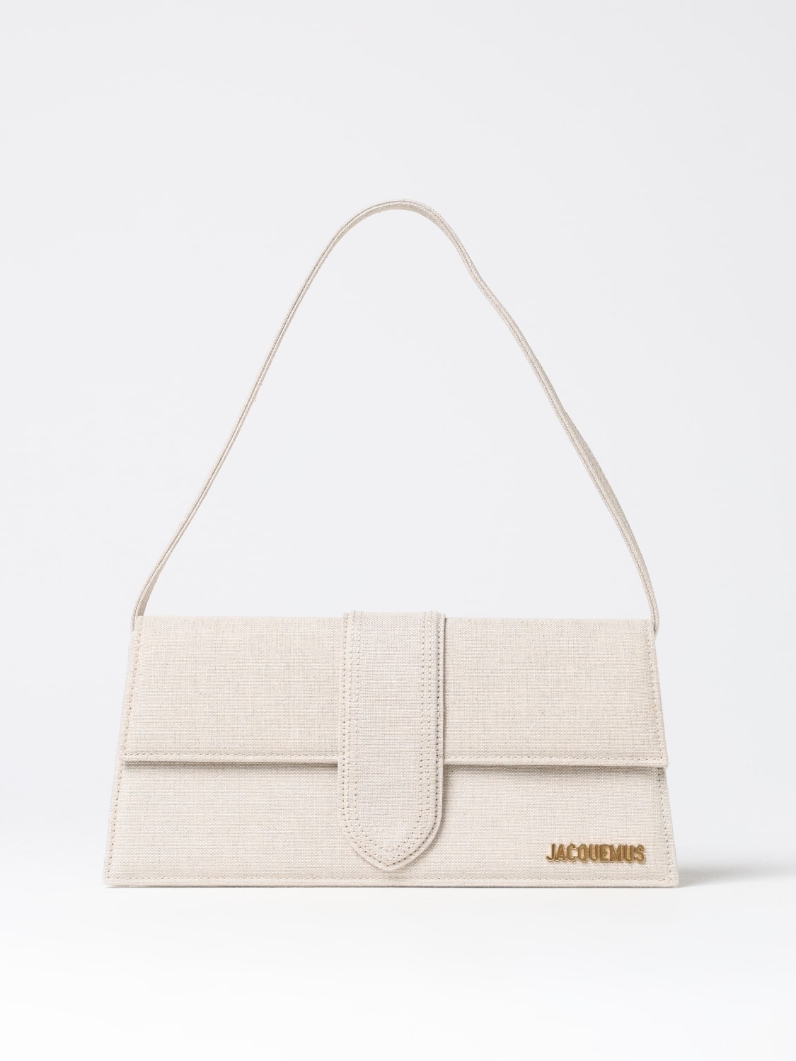 JACQUEMUS SCHULTERTASCHE: Schultertasche damen Jacquemus, Beige - Img 1