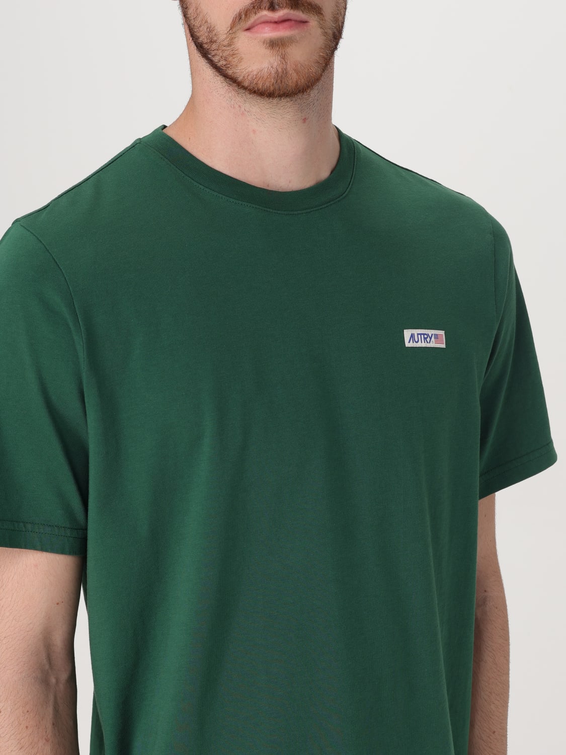 AUTRY T-SHIRT: T-shirt men Autry, Green - Img 3