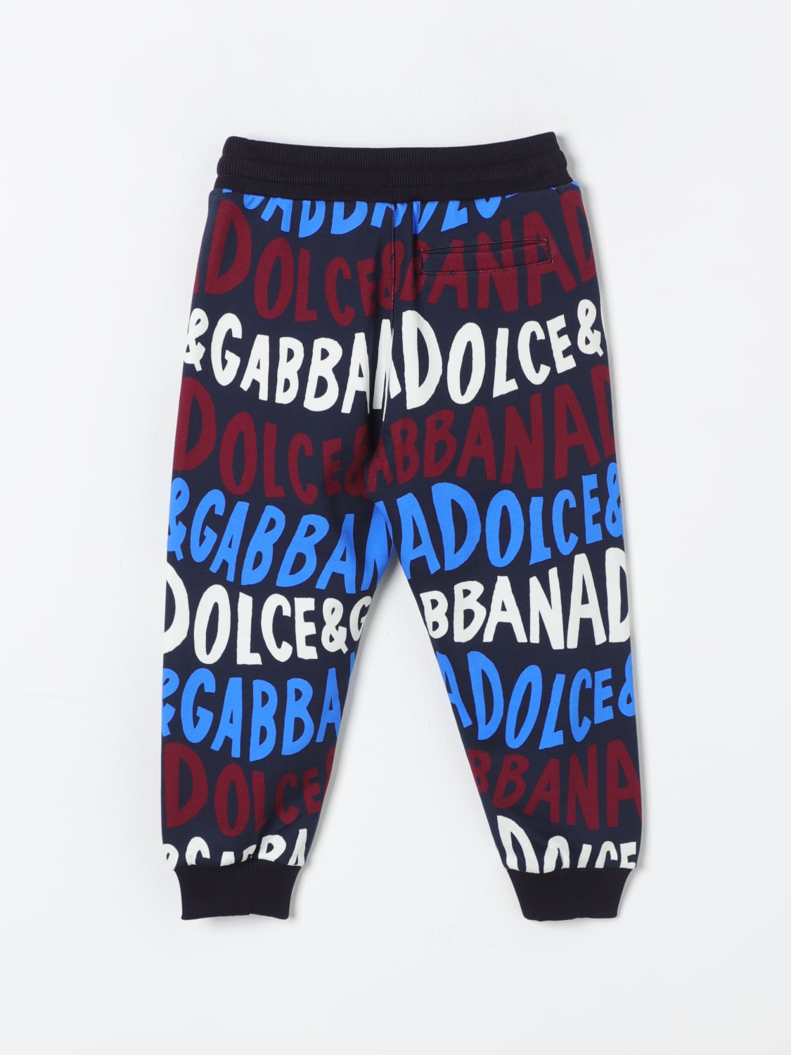 DOLCE & GABBANA PANTS: Pants kids Dolce & Gabbana, Blue - Img 2