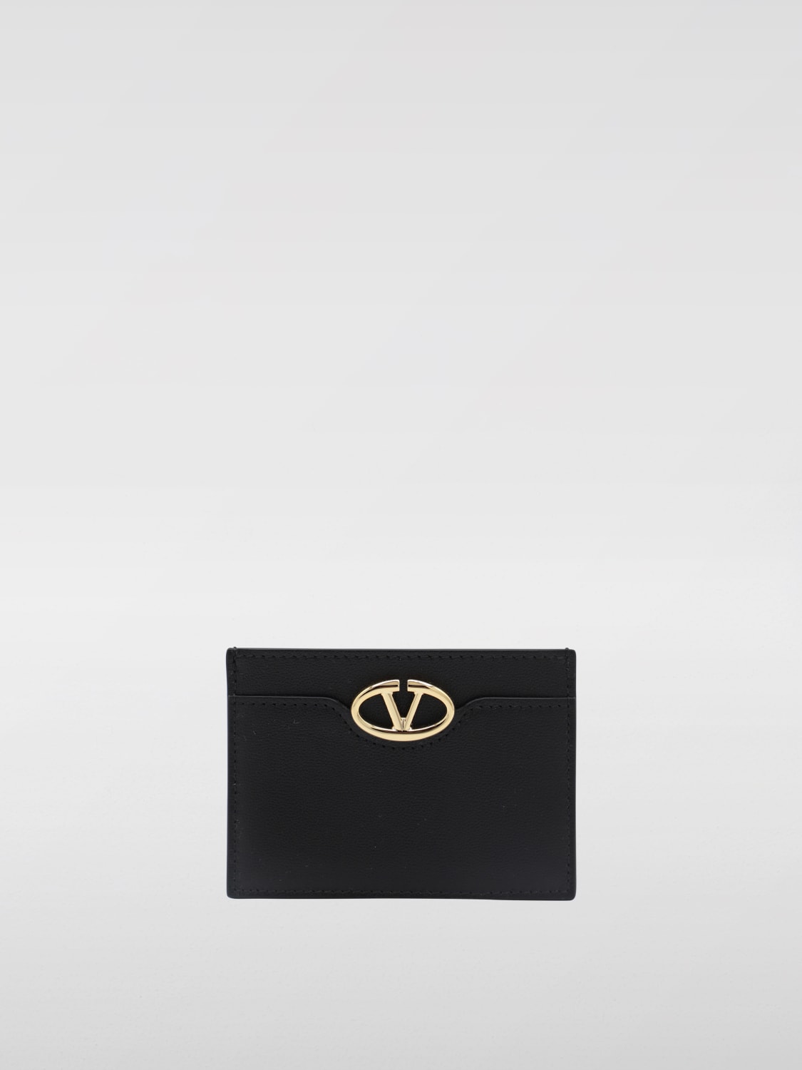 VALENTINO GARAVANI WALLET: Wallet woman Valentino Garavani, Black - Img 1