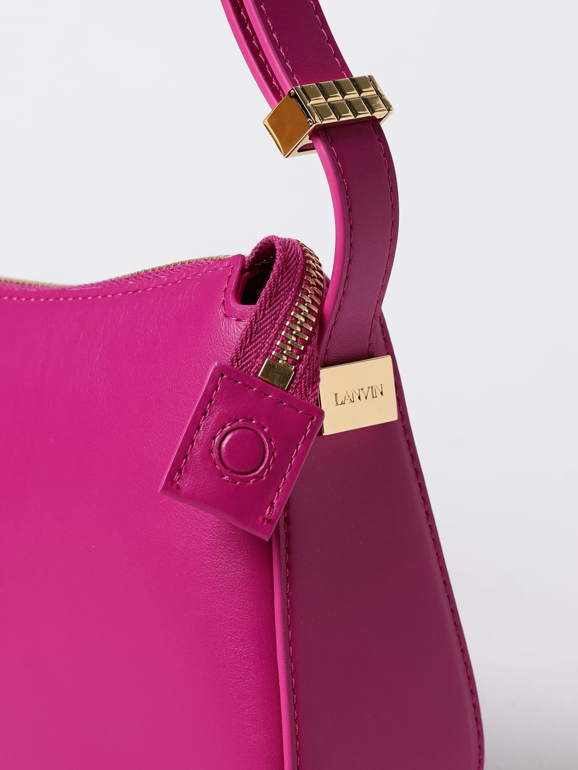 LANVIN CROSSBODY BAGS: Shoulder bag woman Lanvin, Fuchsia - Img 5