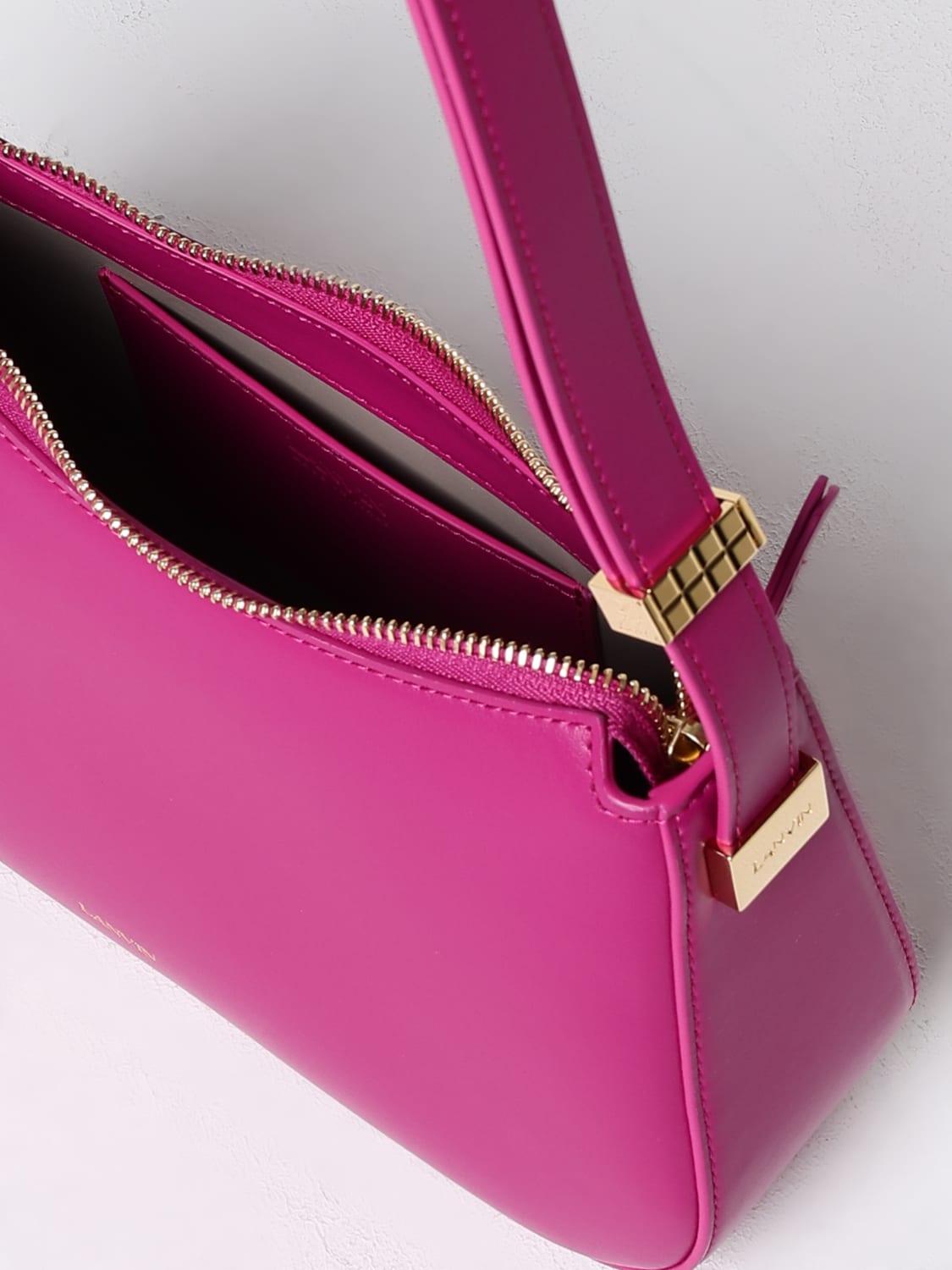 LANVIN CROSSBODY BAGS: Shoulder bag woman Lanvin, Fuchsia - Img 6