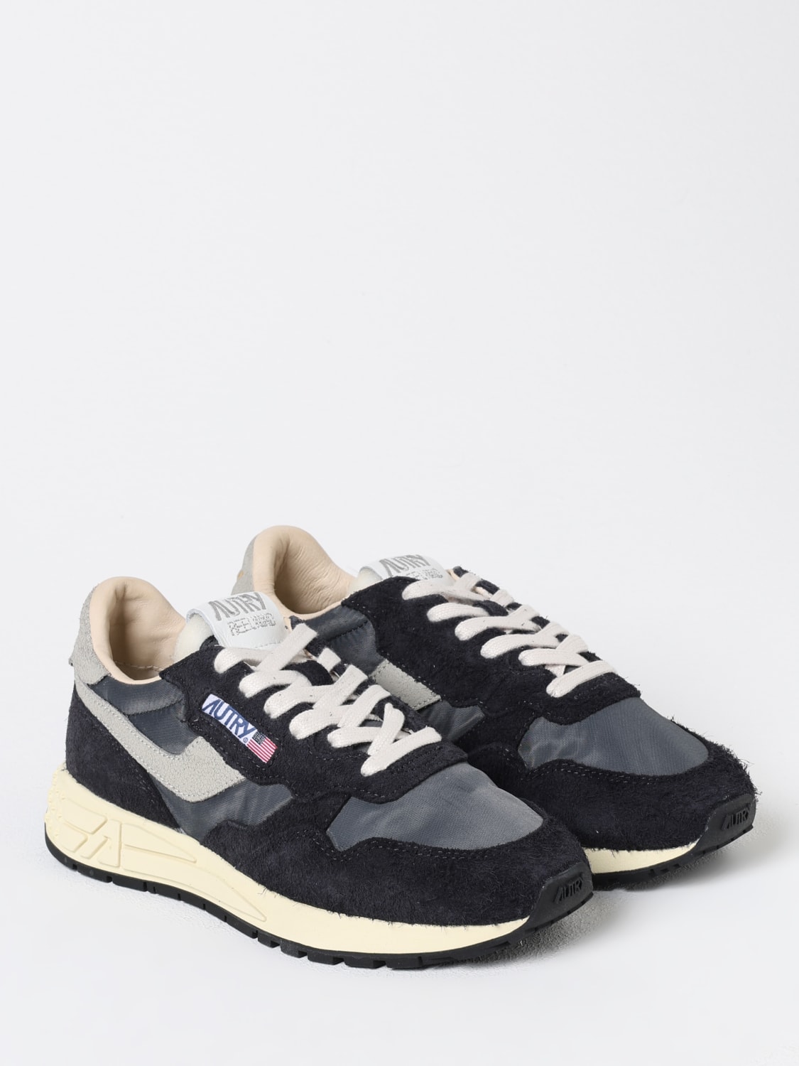 スニーカー AUTRY Woman Sneakers White WWLWNC05 Autry Medalist Platform Sneakers In White Leather