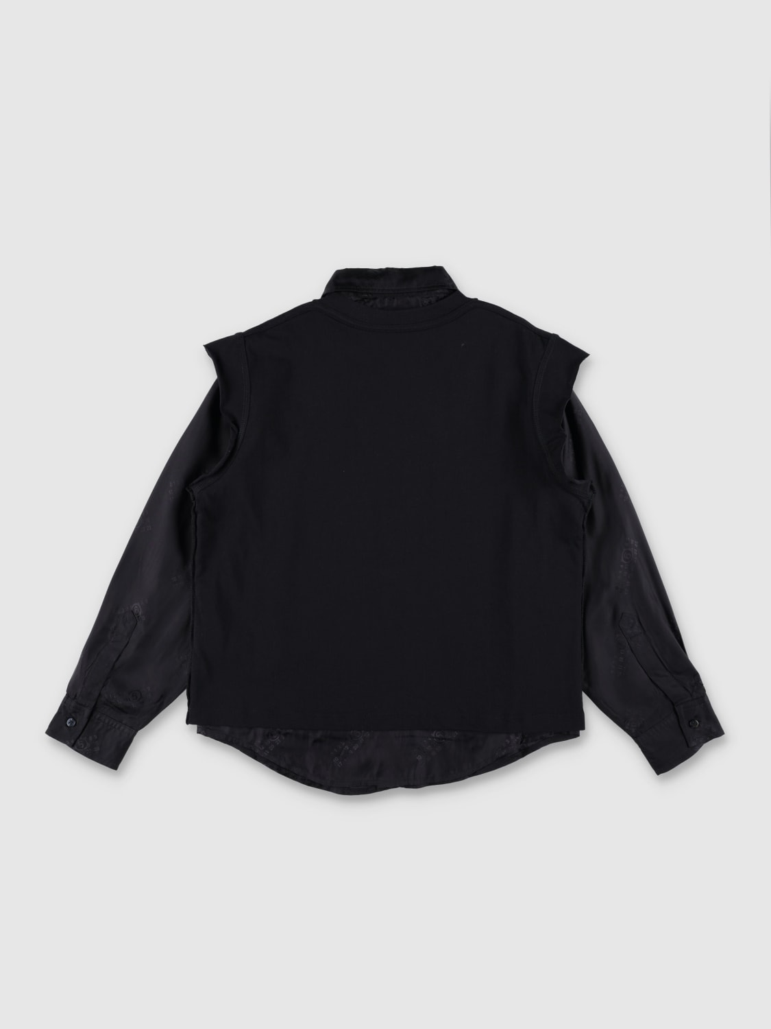 MM6 MAISON MARGIELA SHIRT: T-shirt kids Mm6 Maison Margiela, Black - Img 2