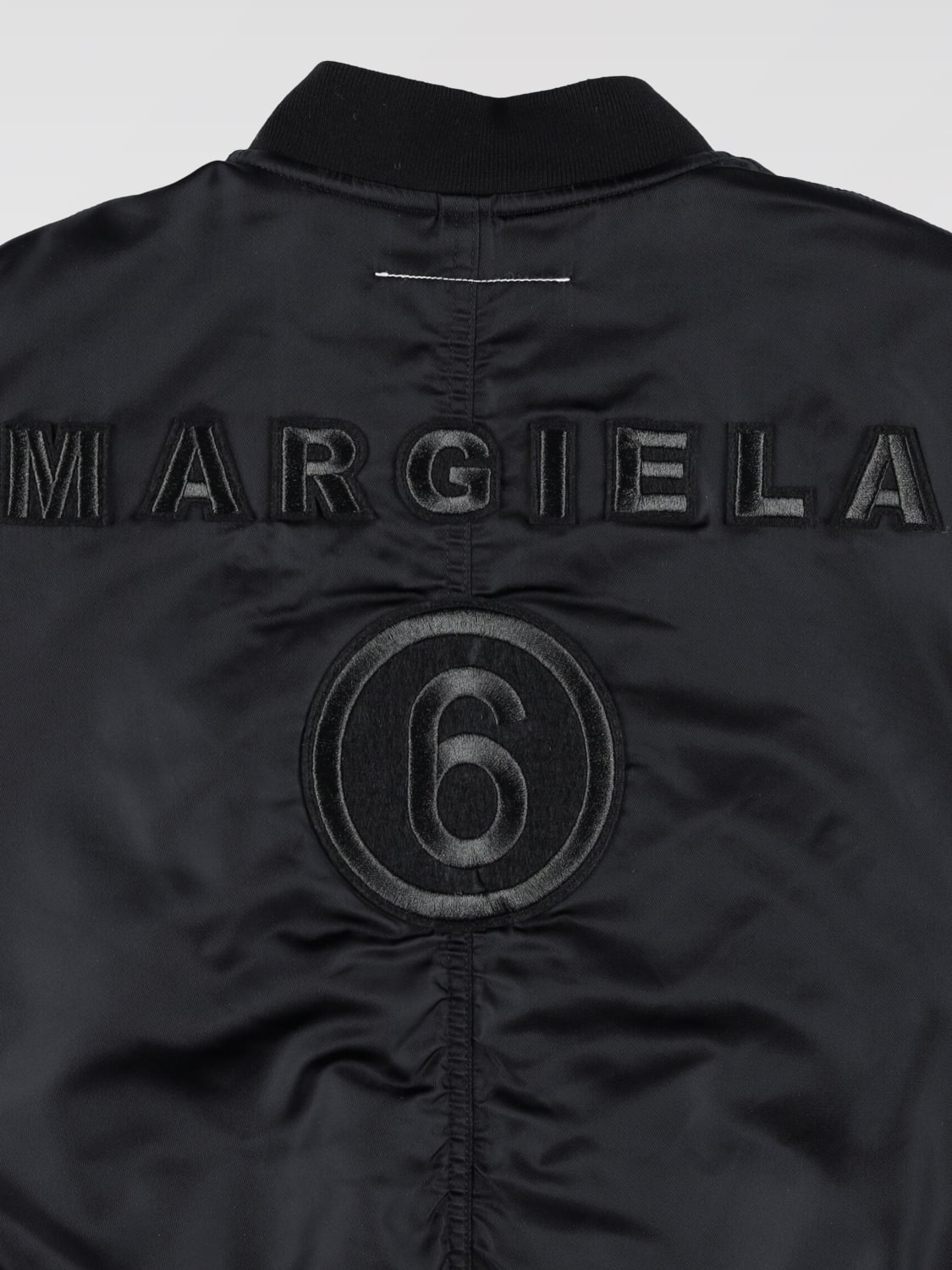 MM6 MAISON MARGIELA 재킷: 재킷 남아 Mm6 Maison Margiela, 블랙 - Img 3