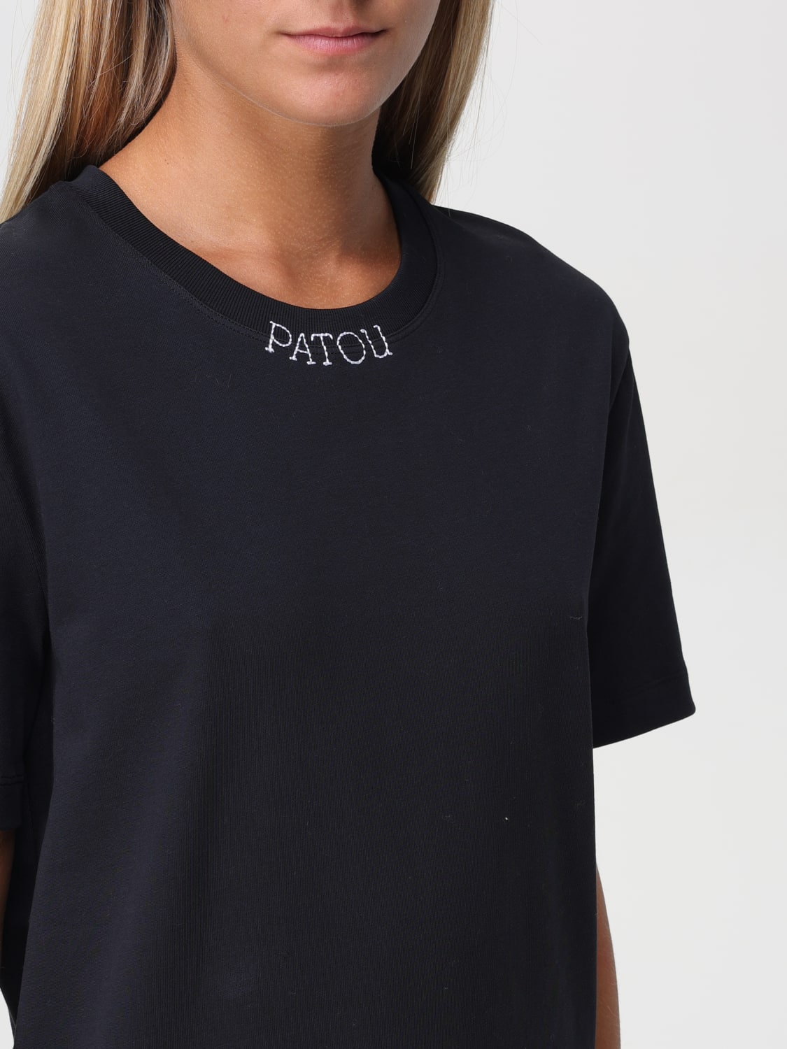 PATOU T-SHIRT: Top woman Patou, Black - Img 3