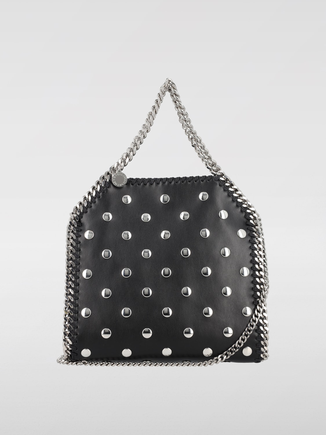 Giglio Borsa Falabella Stella McCartney in pelle sintetica con borchie all over