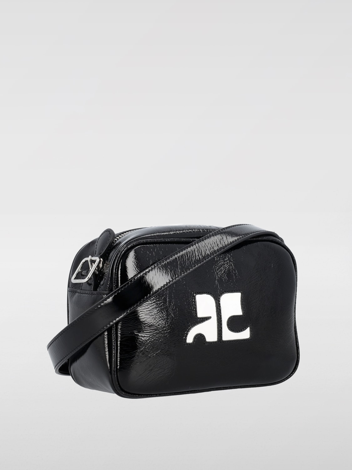 COURRÈGES: Handbag woman - Black | Courrèges mini bag
