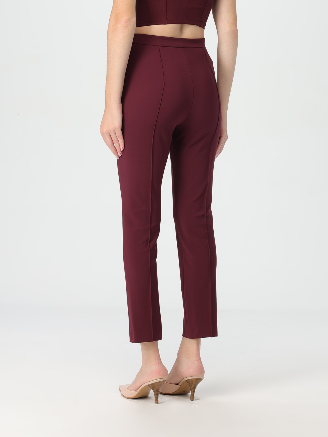 ELISABETTA FRANCHI PANTS: Pants woman Elisabetta Franchi, Red - Img 2