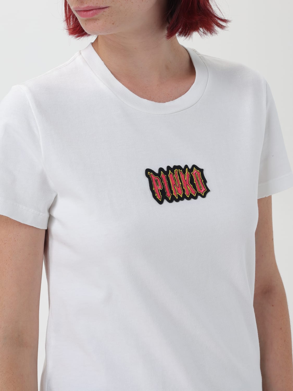 PINKO T-SHIRT: T-shirt woman Pinko, White - Img 3