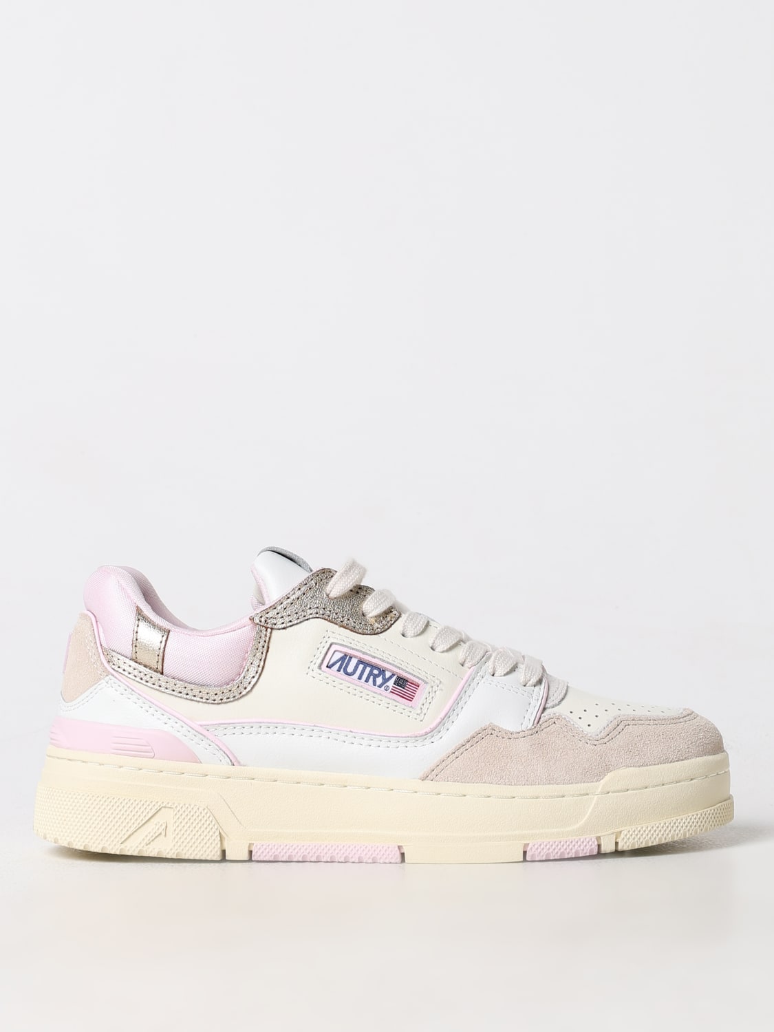 AUTRY SNEAKERS: Sneakers CLC Autry in pelle , Rosa - Img 1