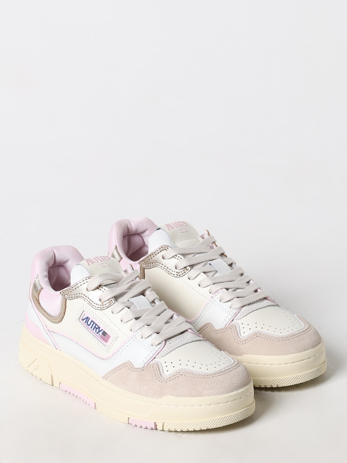 AUTRY SNEAKERS: Sneakers CLC Autry in pelle , Rosa - Img 2