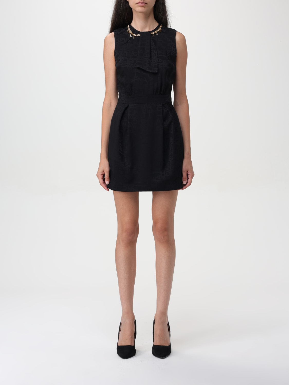 ELISABETTA FRANCHI DRESS: Dress woman Elisabetta Franchi, Black - Img 1