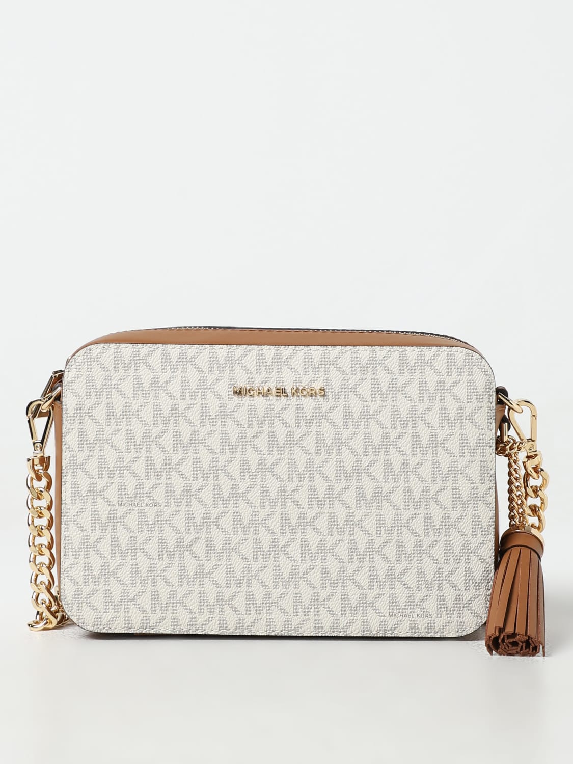 Giglio Borsa a tracolla Jet Set media con logo Michael Kors