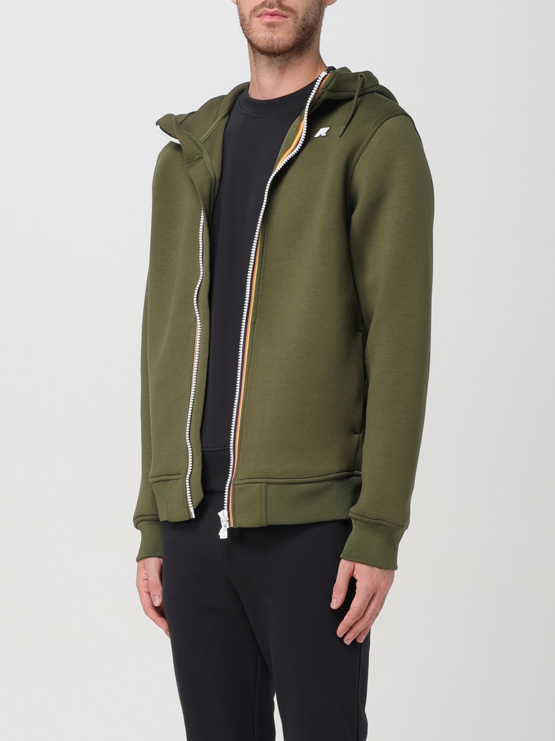 K-WAY SWEATSHIRT: Pullover herren K-way, Moosgrün - Img 3