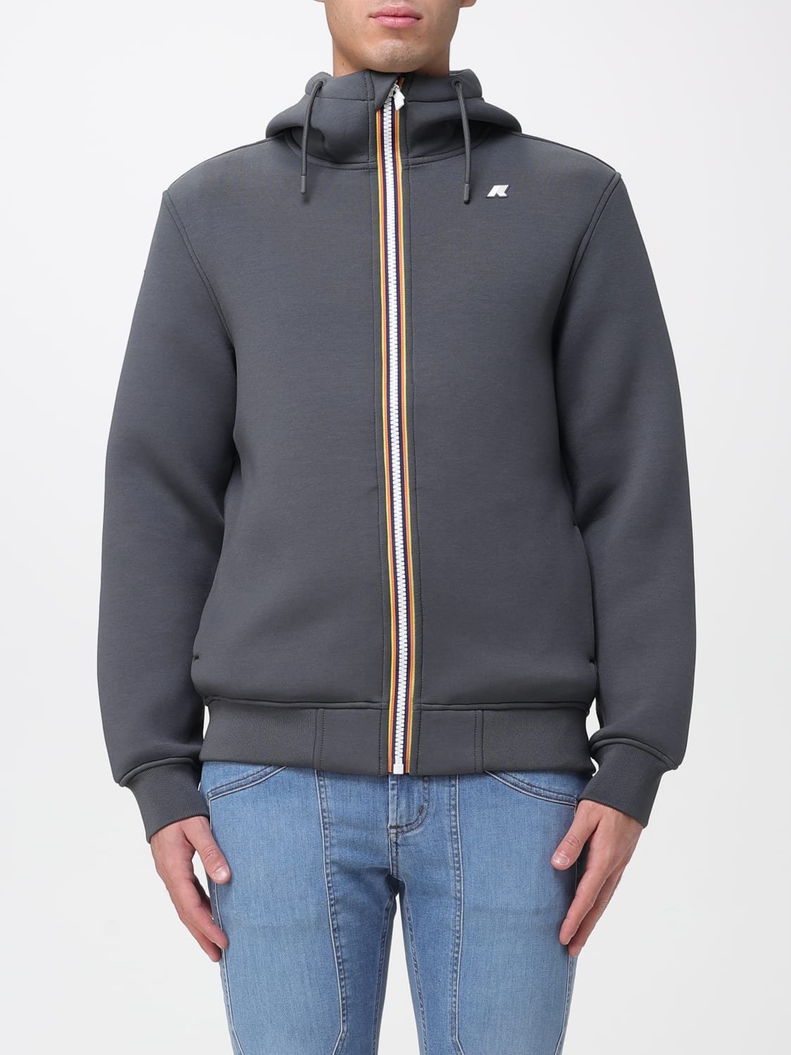 K-WAY SWEATSHIRT: Pullover herren K-way, Grau 1 - Img 1