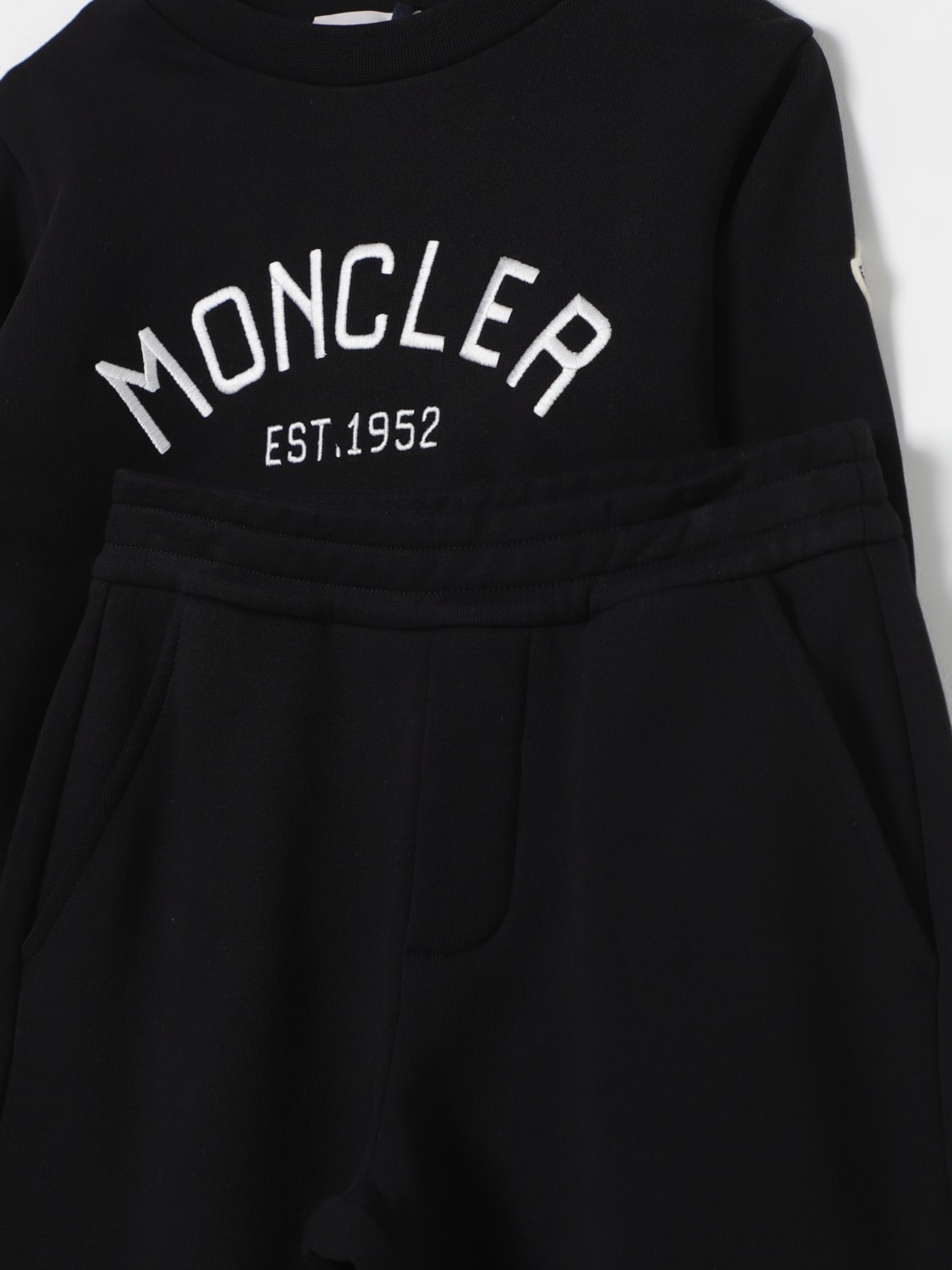 MONCLER 의류 세트: 수트 남아 Moncler, 블랙 - Img 3