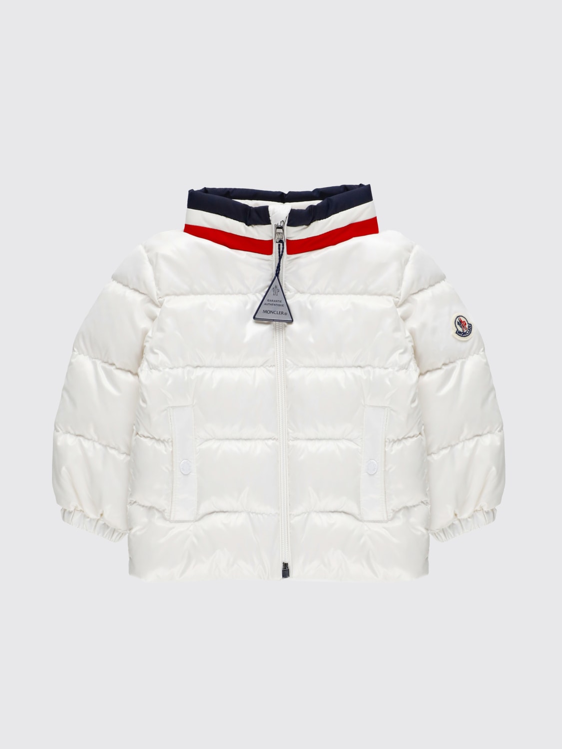 MONCLER 재킷: 재킷 남아 Moncler, 화이트 - Img 1