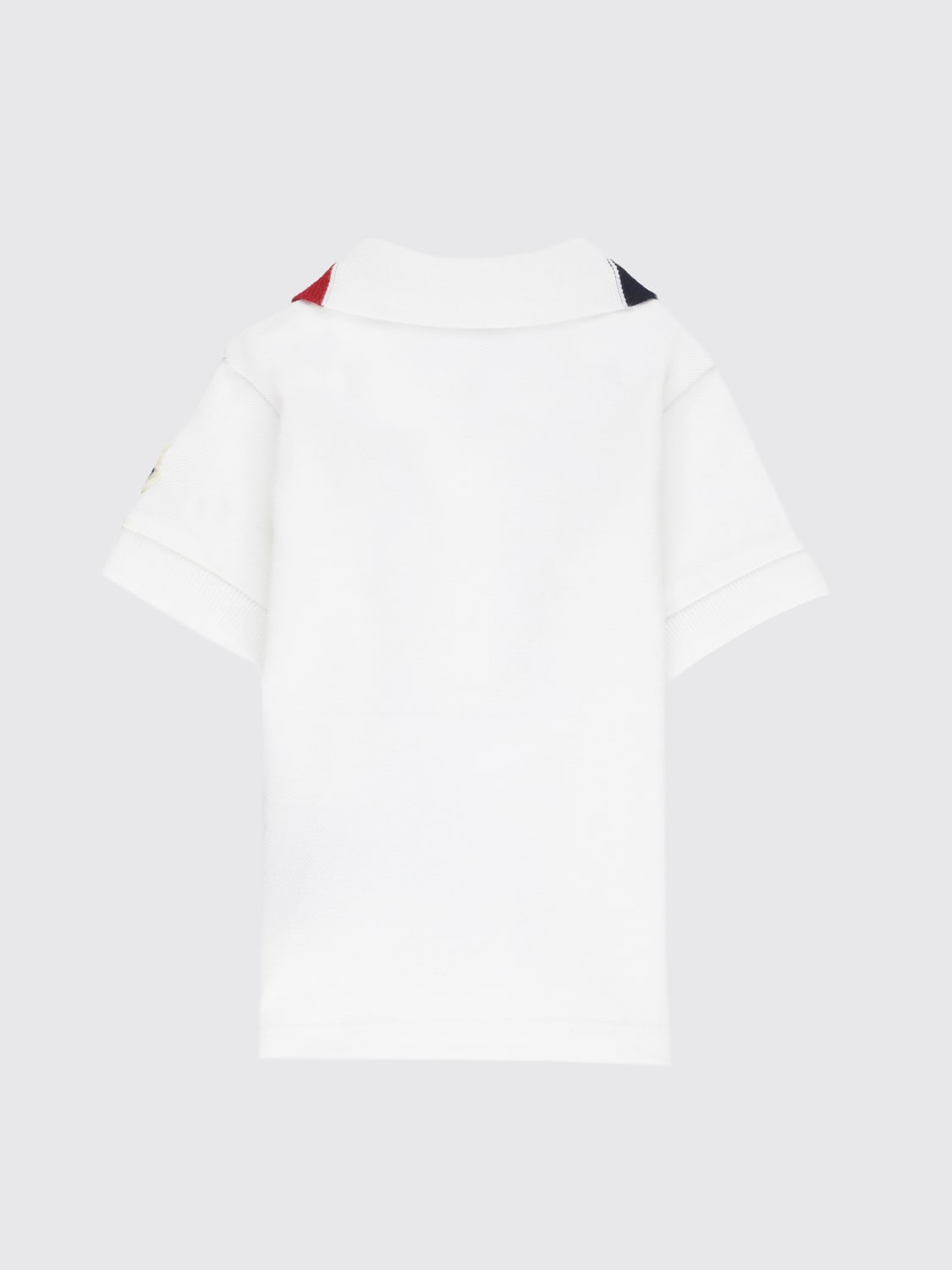 MONCLER SWEATER: Polo shirt kids Moncler, White - Img 2