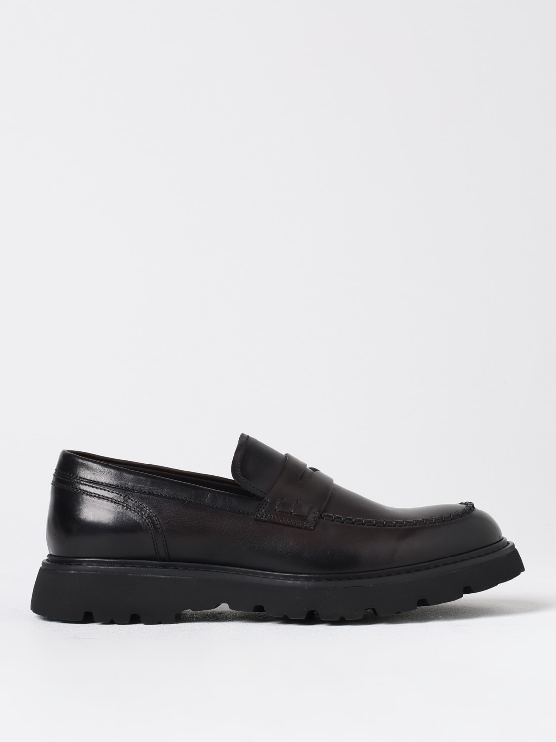 DOUCAL'S MOCASSINS: Mocassins homme Doucal's, Cacao - Img 1