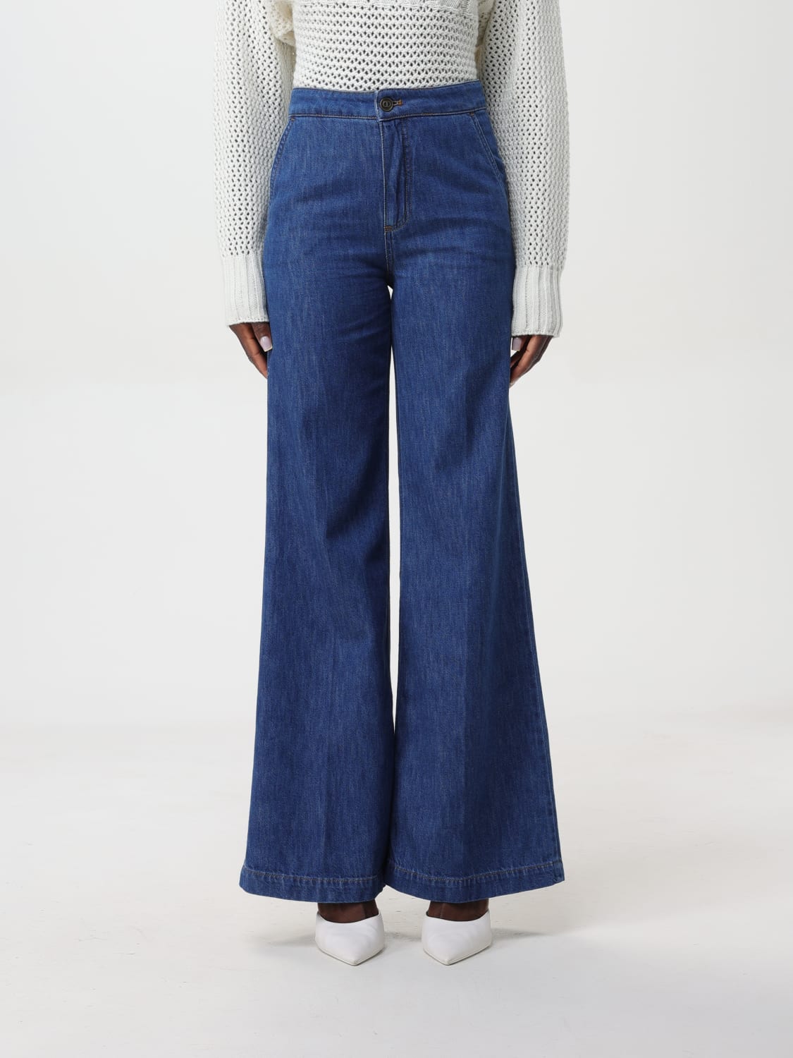 Giglio Jeans Twinset in denim di cotone