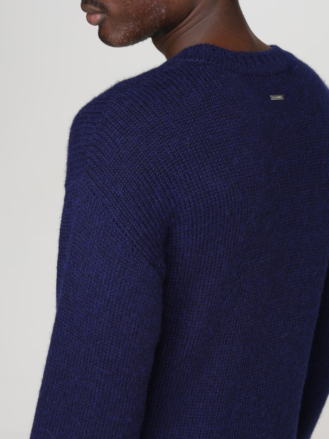 DSQUARED2 SWEATER: Sweater men Dsquared2, Blue - Img 4