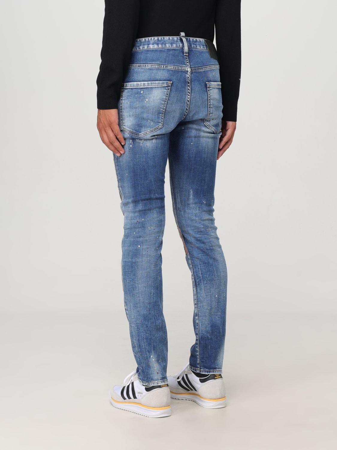 DSQUARED2 JEANS: Pants men Dsquared2, Blue - Img 2