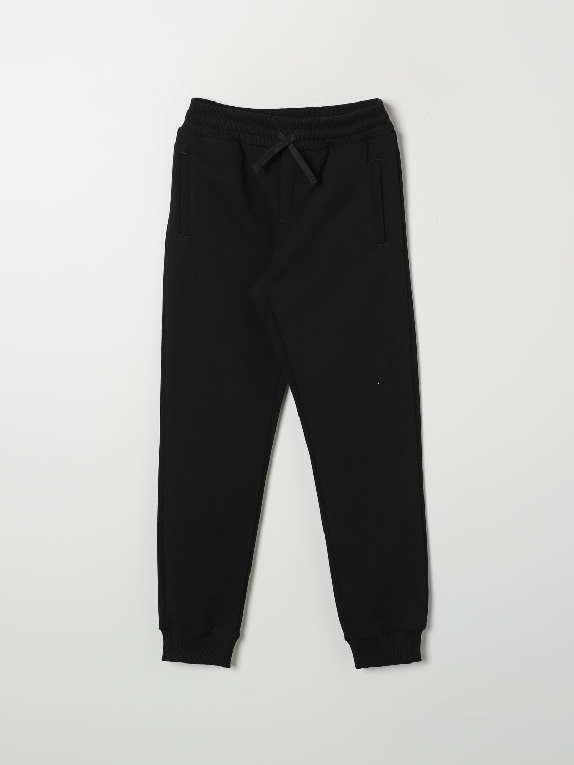 DOLCE & GABBANA PANTS: Pants kids Dolce & Gabbana, Black - Img 1