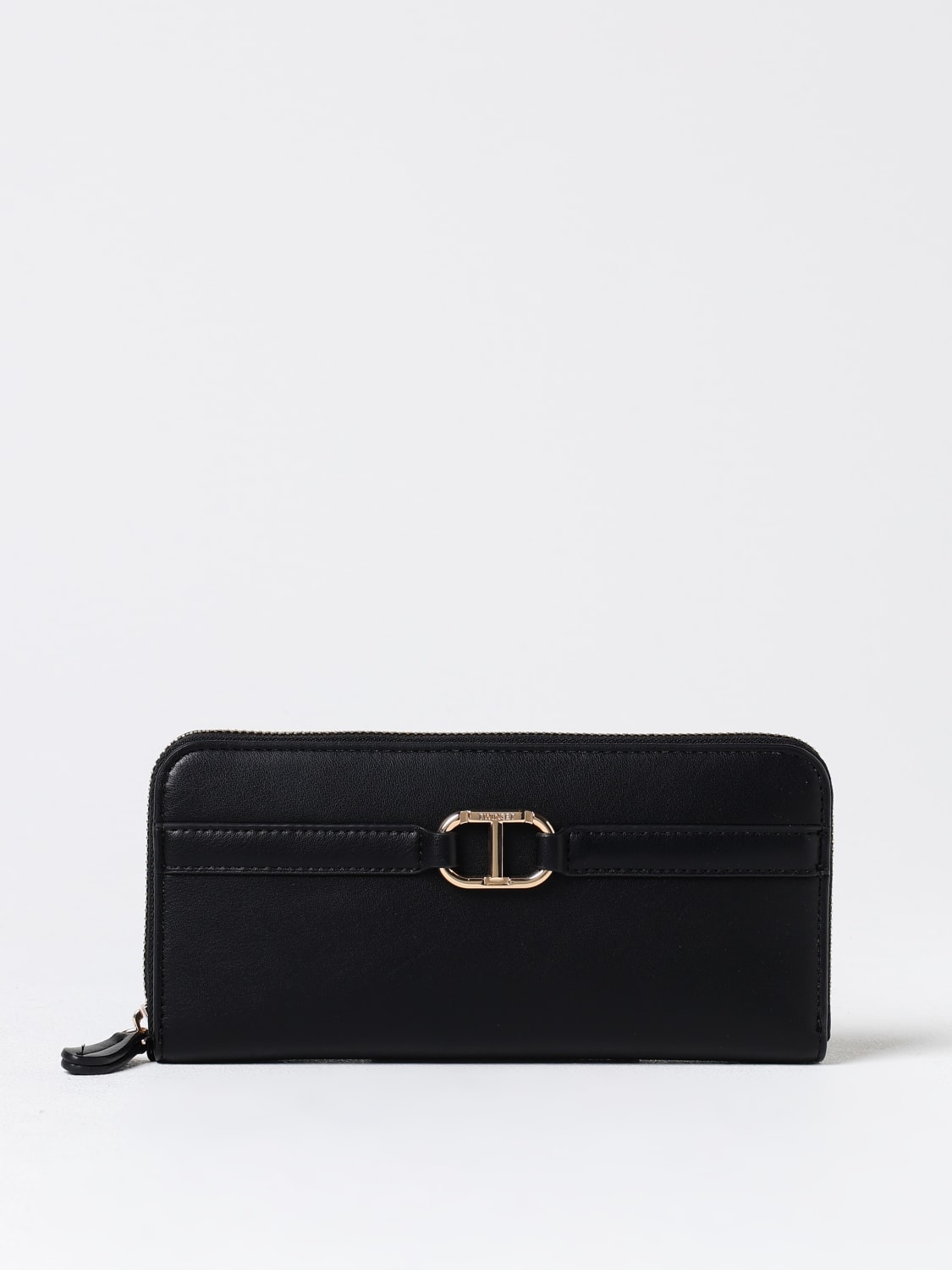 TWINSET WALLET: Wallet woman Twinset, Black - Img 1