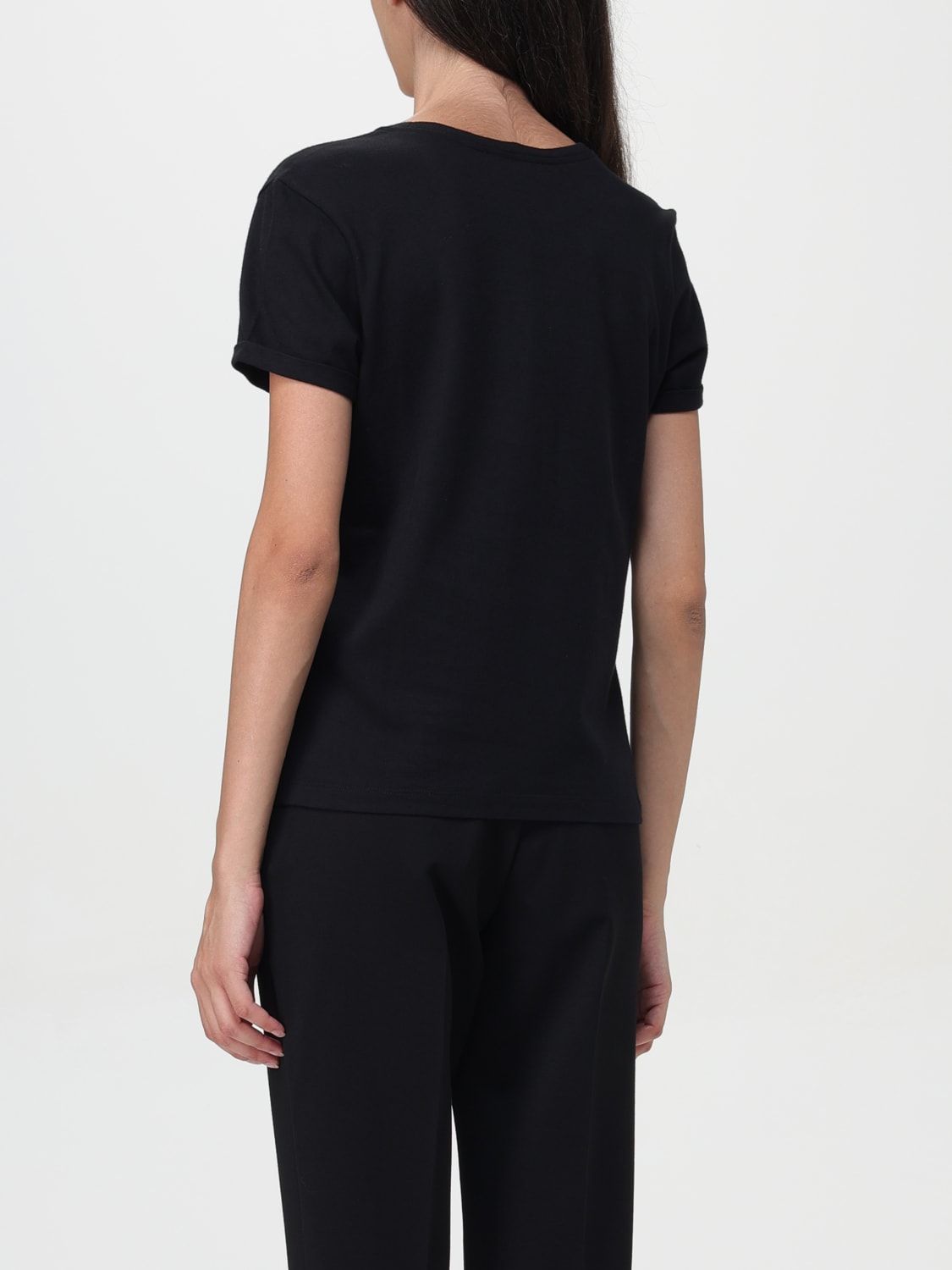 TWINSET T-SHIRT: T-shirt woman Twinset, Black - Img 2