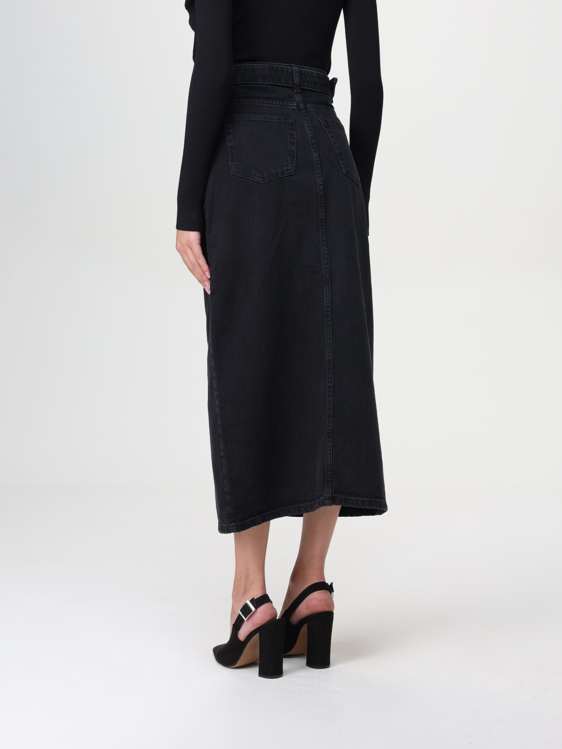 TWINSET FALDA: Falda mujer Twinset, Negro - Img 2