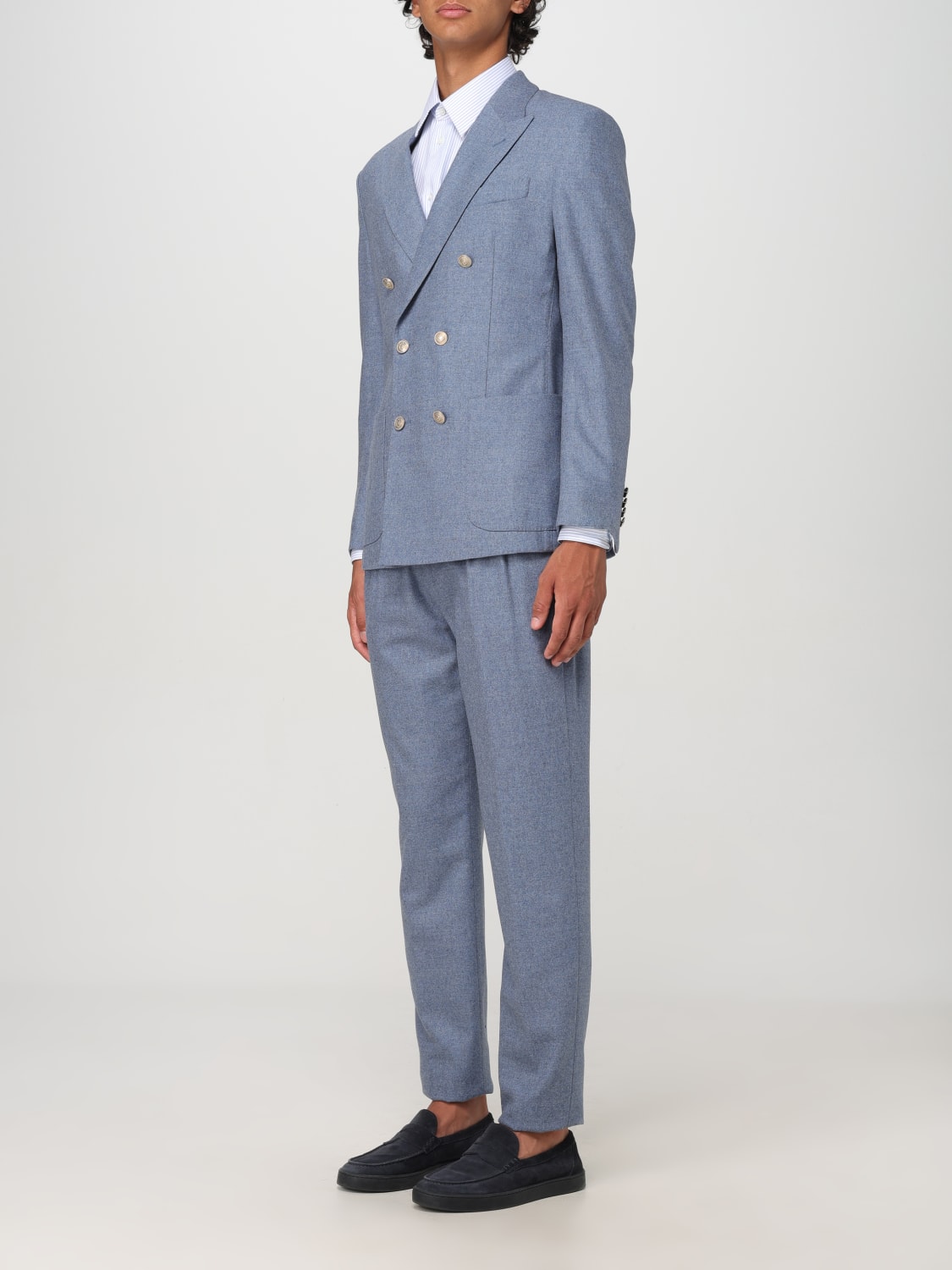 ELEVENTY SUIT: Suit men Eleventy, Denim - Img 4