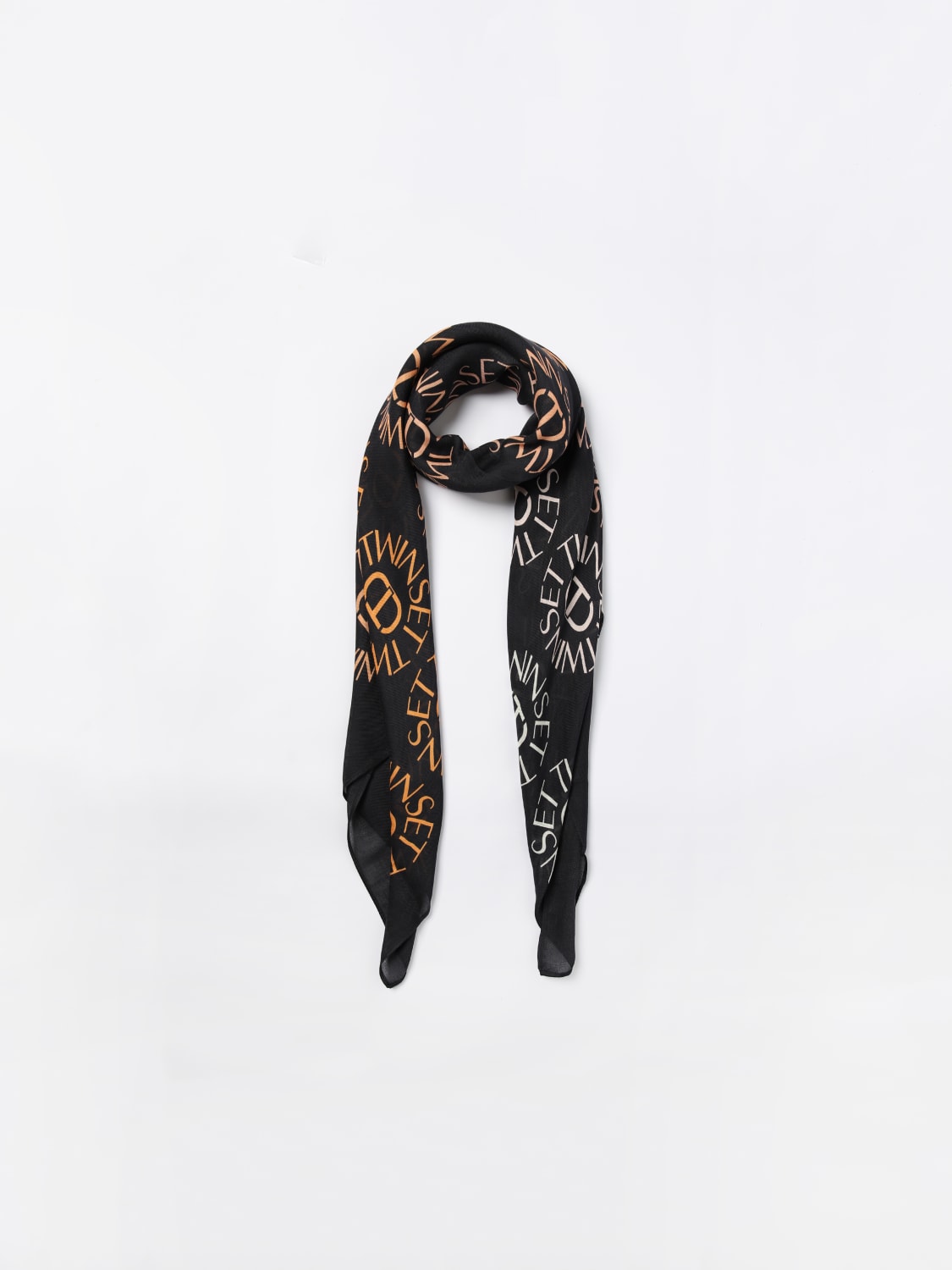 TWINSET SCARF: Scarf woman Twinset, Black - Img 2