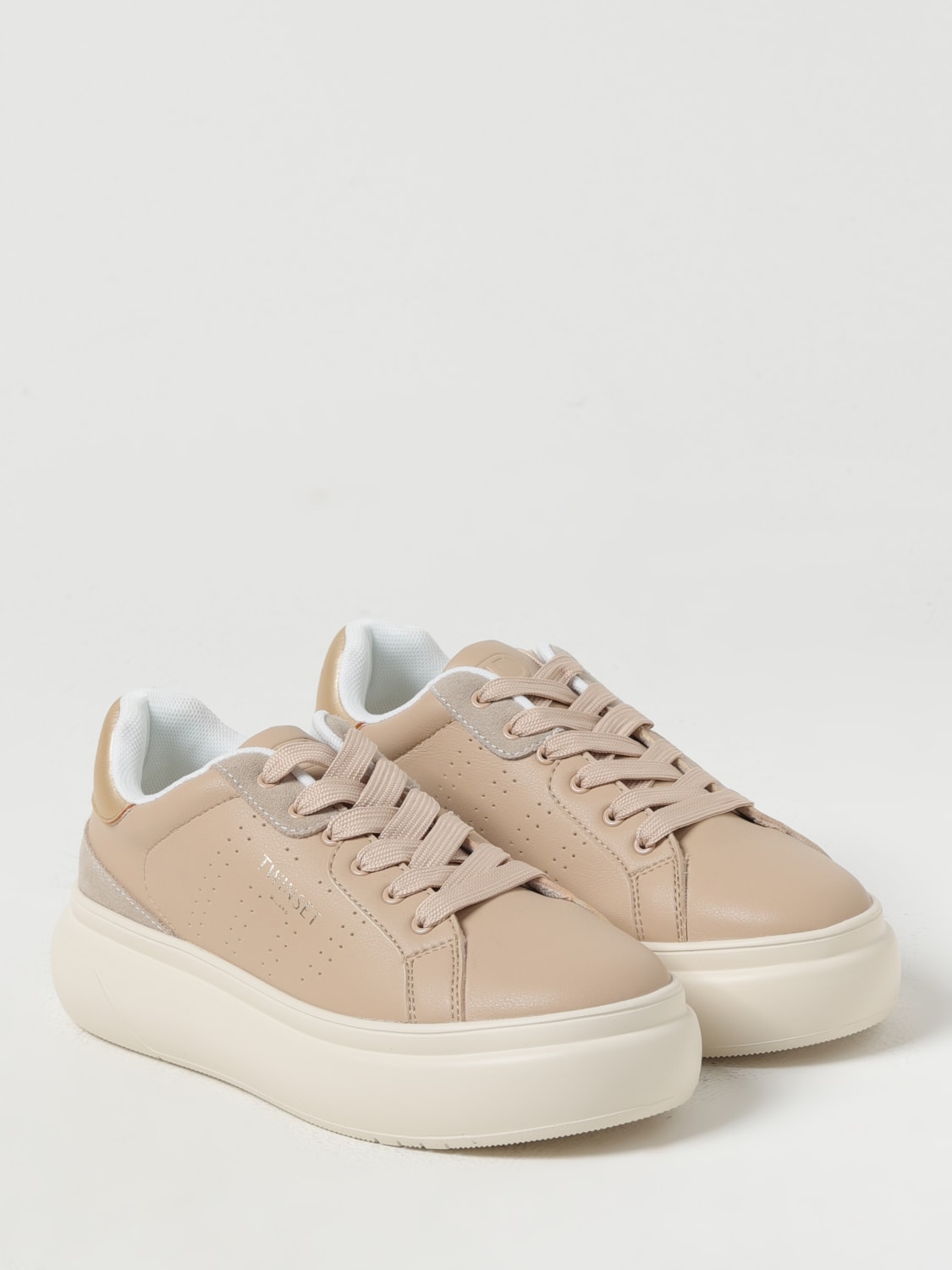 TWINSET SNEAKERS: Sneakers woman Twinset, Beige - Img 2