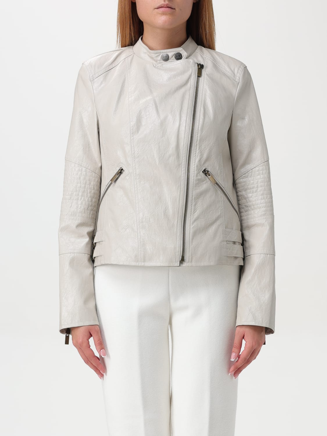 TWINSET JACKET: Jacket woman Twinset, White - Img 1