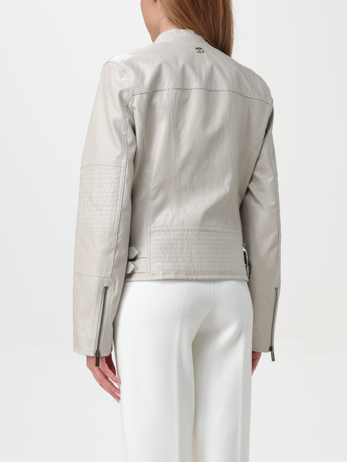 TWINSET JACKET: Jacket woman Twinset, White - Img 2