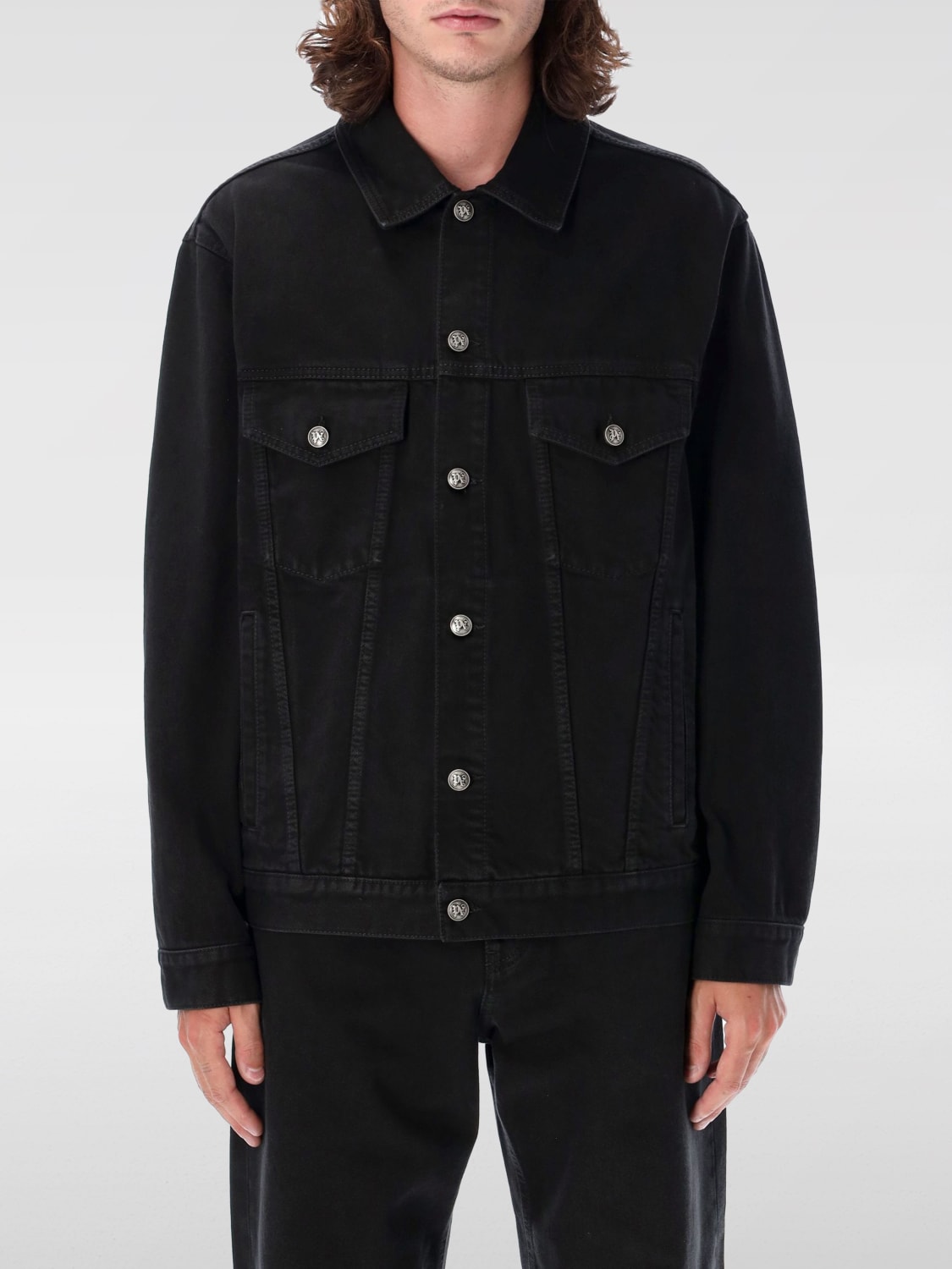 PALM ANGELS JACKET: Jacket men Palm Angels, Black - Img 1