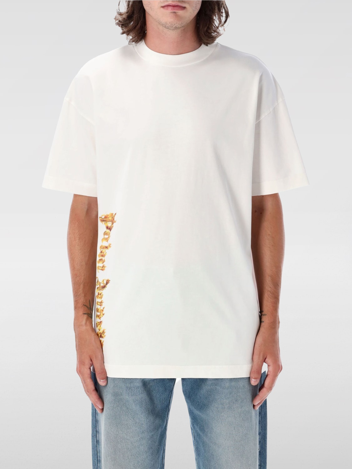 PALM ANGELS T-SHIRT: T-shirt men Palm Angels, White - Img 1