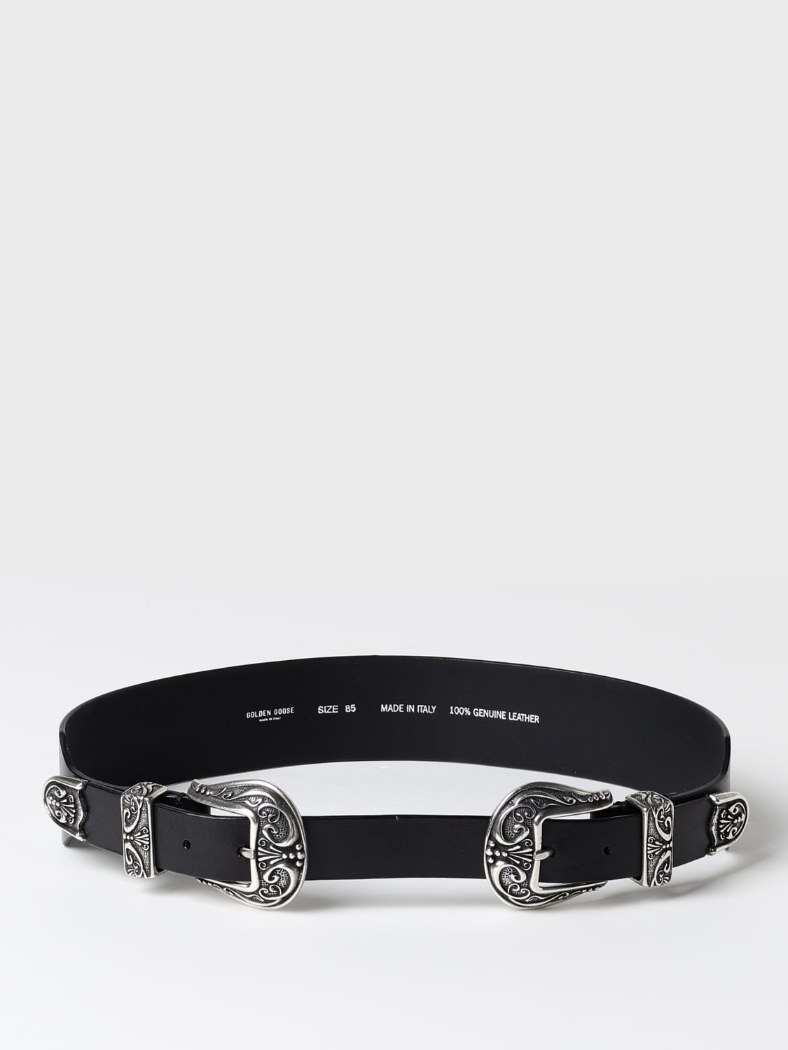 GOLDEN GOOSE BELT: Belt woman Golden Goose, Black - Img 1